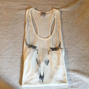 Casual graphic tank. Only worn once.