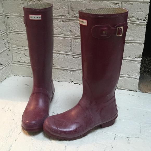 Hunter boots size 42