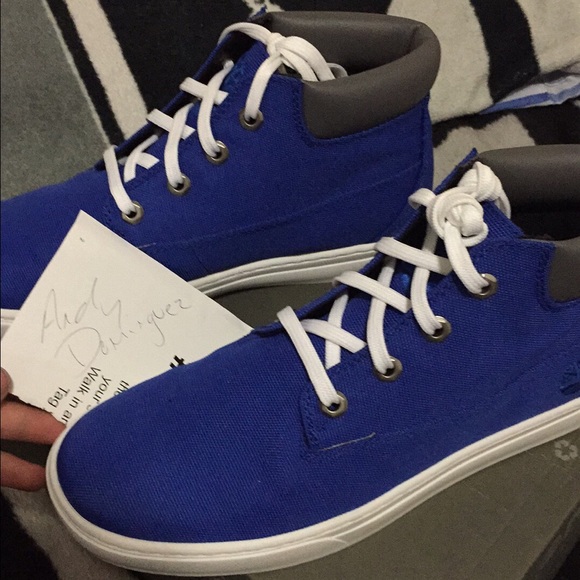 Blue timberlands