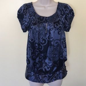 INC 100% Silk blouse Size 2.
