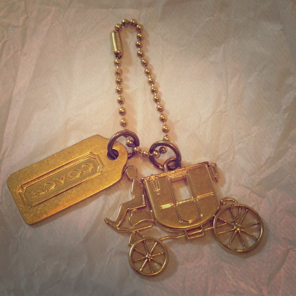 Coach Gold Metal Limited Edition Hangtags