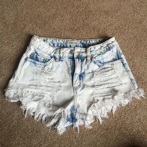 Cello jean shorts