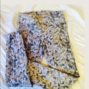 J Brand floral denim
