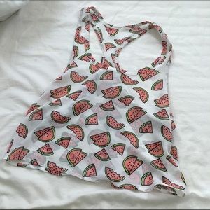 Watermelon crop top