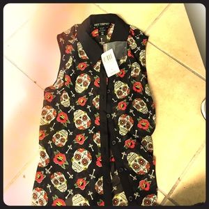 Button up Tank Top Brand New