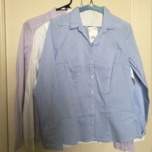3 BRAND NEW BUTTON UP WORK SHIRTS