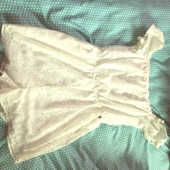 Kendall & Kylie off the shoulder romper