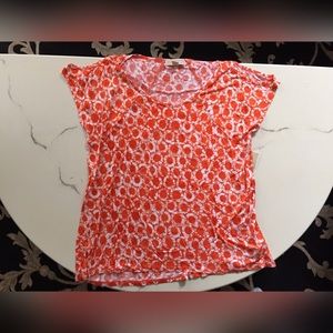 Michael Kors orange blouse
