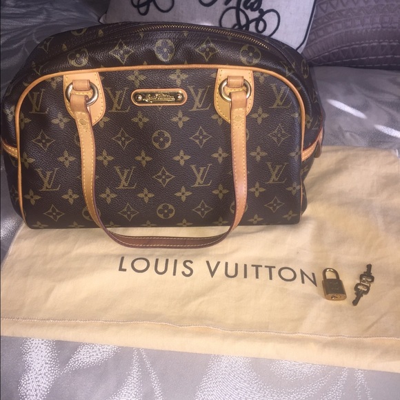 ***SOLD***Authentic Louis Vuitton montorguiel PM