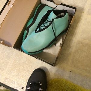 Aqua futures in original box lightly worn