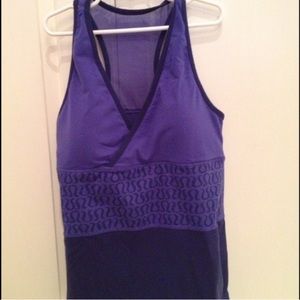 Lululemon purple top. Size 8.
