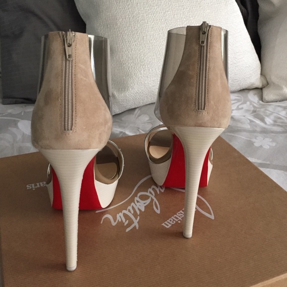 Christian Louboutin Dufoura 140 Python Heels-Rare - Picture 2 of 4