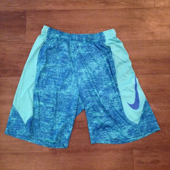 Men's Nike Pro Training Shorts in Blue