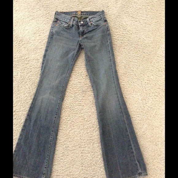 7 for all mankind boot cut jeans