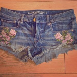 Bundle! American eagle shorts and winter coat