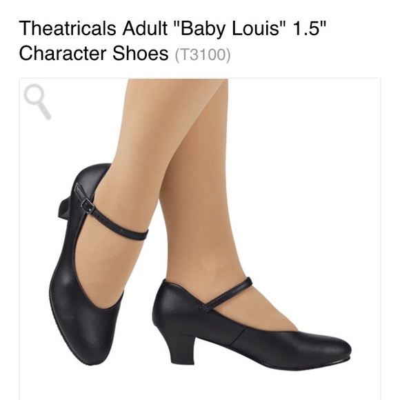 Theatricals Adult "Baby Louis" 1.5" Shoes