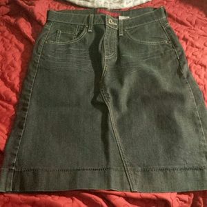 Denim skirt