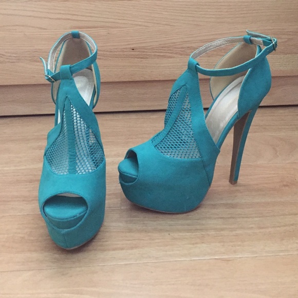 Shoe Republic LA Shoes - Green Shoe Republic LA Heels