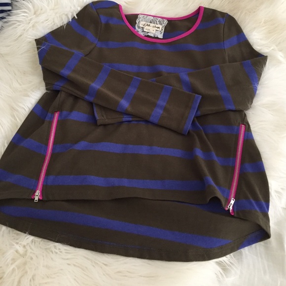 Stripes long sleeve shirt