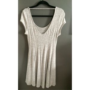 Heather grey t-shirt dress