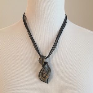 murano glass necklace