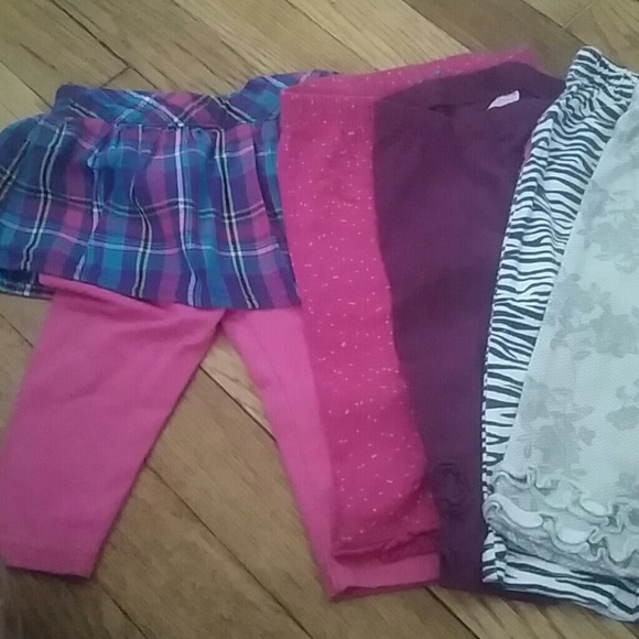 Bundled Assorted Baby Girl Pants 3-6 Months
