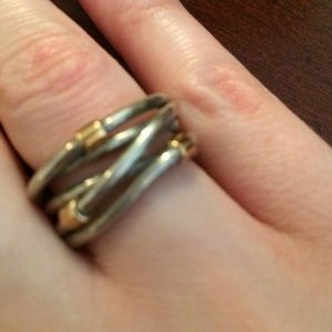 🎉Pandora Silver Rope Ring 🎉