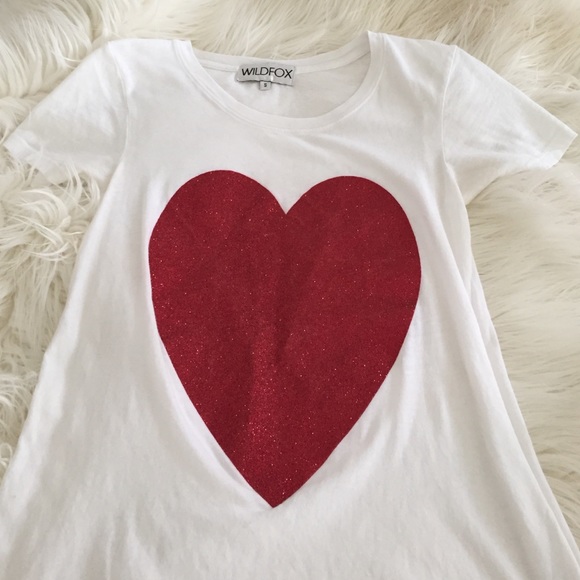 Wildfox heart tee
