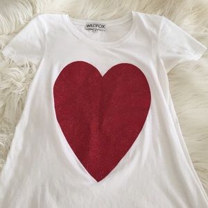 Wildfox heart tee