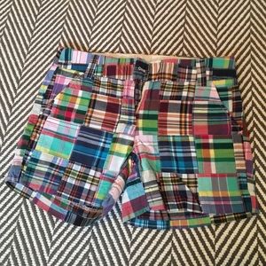 J.Crew Madras Shorts