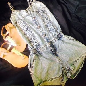 Tribal Print Romper - S