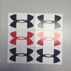 Under armour stickers
