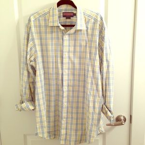 Men's Vineyard Vines Casual Buttondown Blue/Yellow