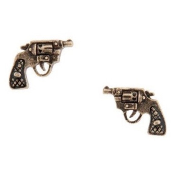 Gun Earrings