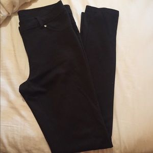 Black and purple jeggings 2 FOR $10