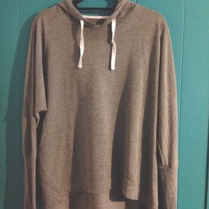 Gray Pullover Hoodie