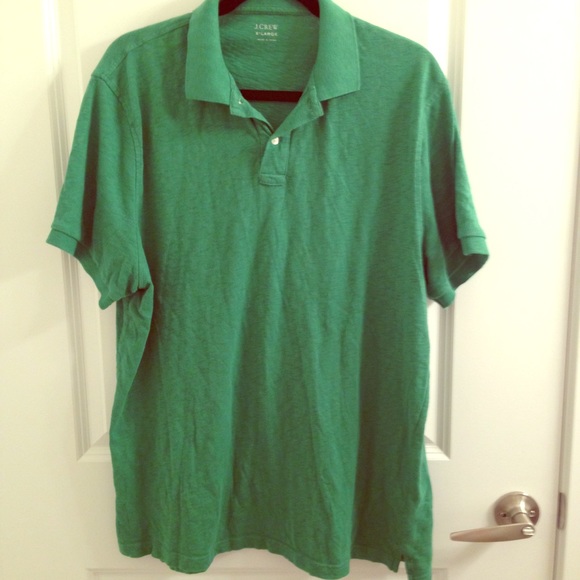 Men's J. Crew polo Green