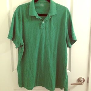 Men's J. Crew polo Green