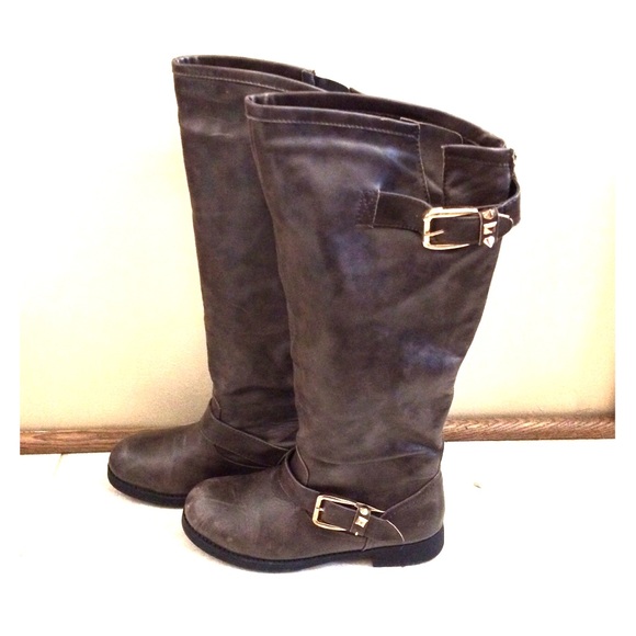 Brown JustFab Riding Boots