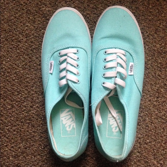 Torquoise Vans