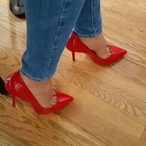 Boutique 9 Red Patent pump