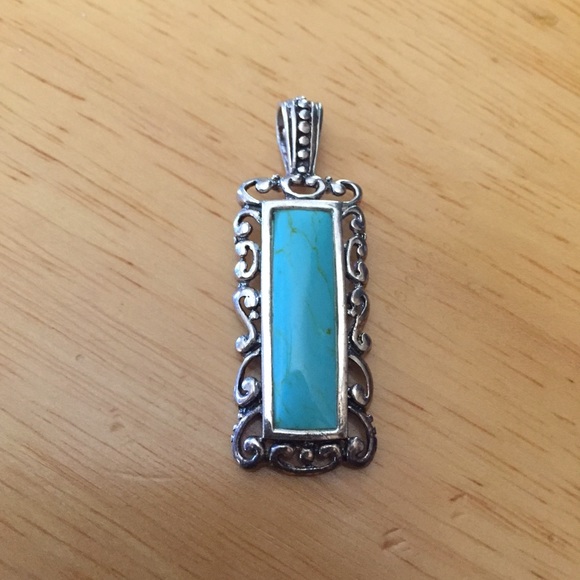 VINTAGE Turquoise Pendant