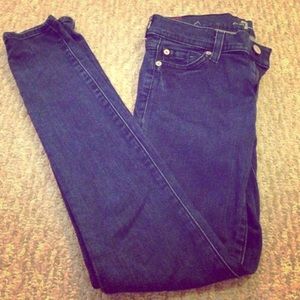 Nwot 7 for all mankind petite skinny jeans!