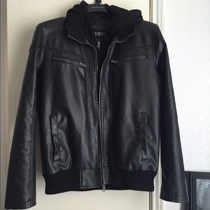 Men's leather jacket