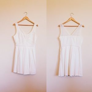 Cream Colored AE Outfitters Cotton Dress