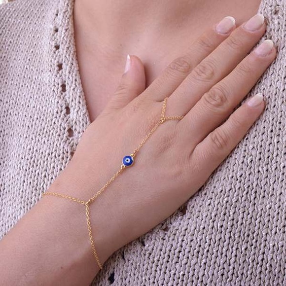 Jewelry - Evil Eye Hand Chain