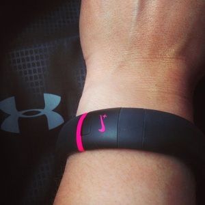 Pink nike fuel band SE