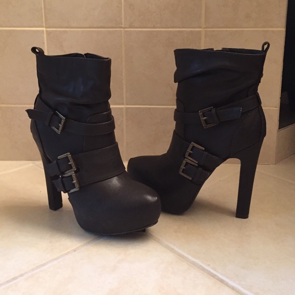 G by Guess Heeled Booties