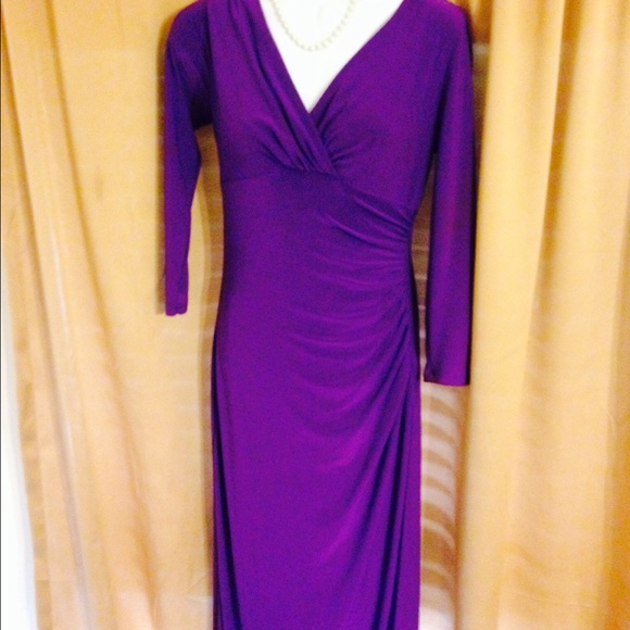 Ralph Lauren Purple Dress