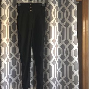 Black high waisted pants